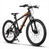 iYofe 24 in Mountain Bike for Teenagers and Adults, Shimano 21 Speed Mountain bicycle with Dual Disc Brakes, Front Suspension, 86% Assembled