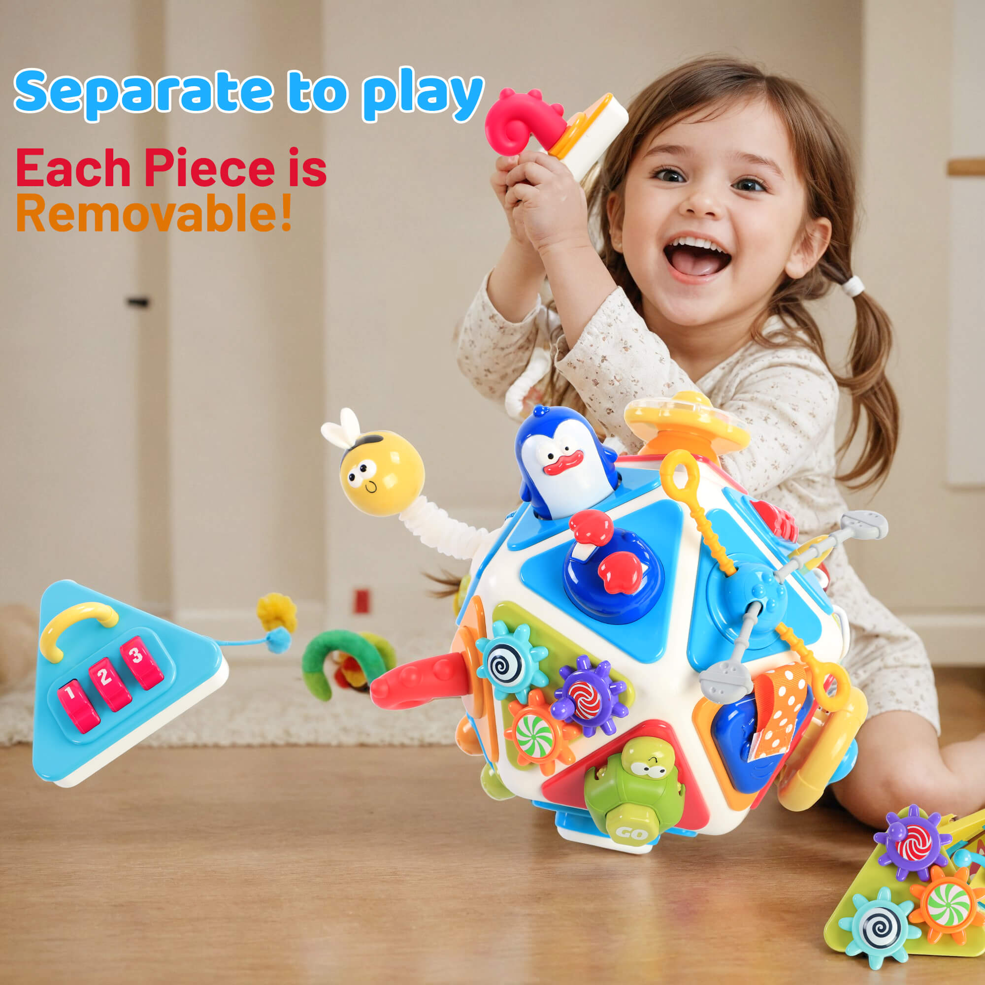 iYofe 20-in-1 Baby Activity & Learning Cube
