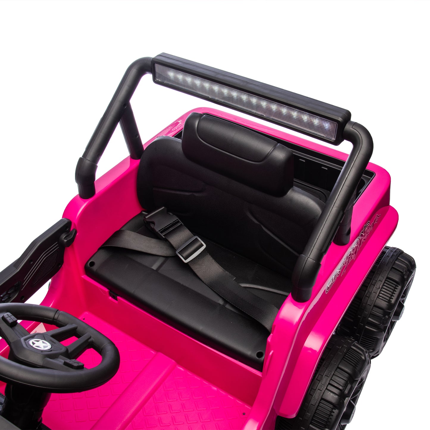 Ride on Car with Remote Control, 12V Ride on Toy with Bluetooth/USB/MP3/Microphone Ports, Electric Truck Car for Kids Toddler, 6 Wheelers Vehicle for Boys Girls 3-5