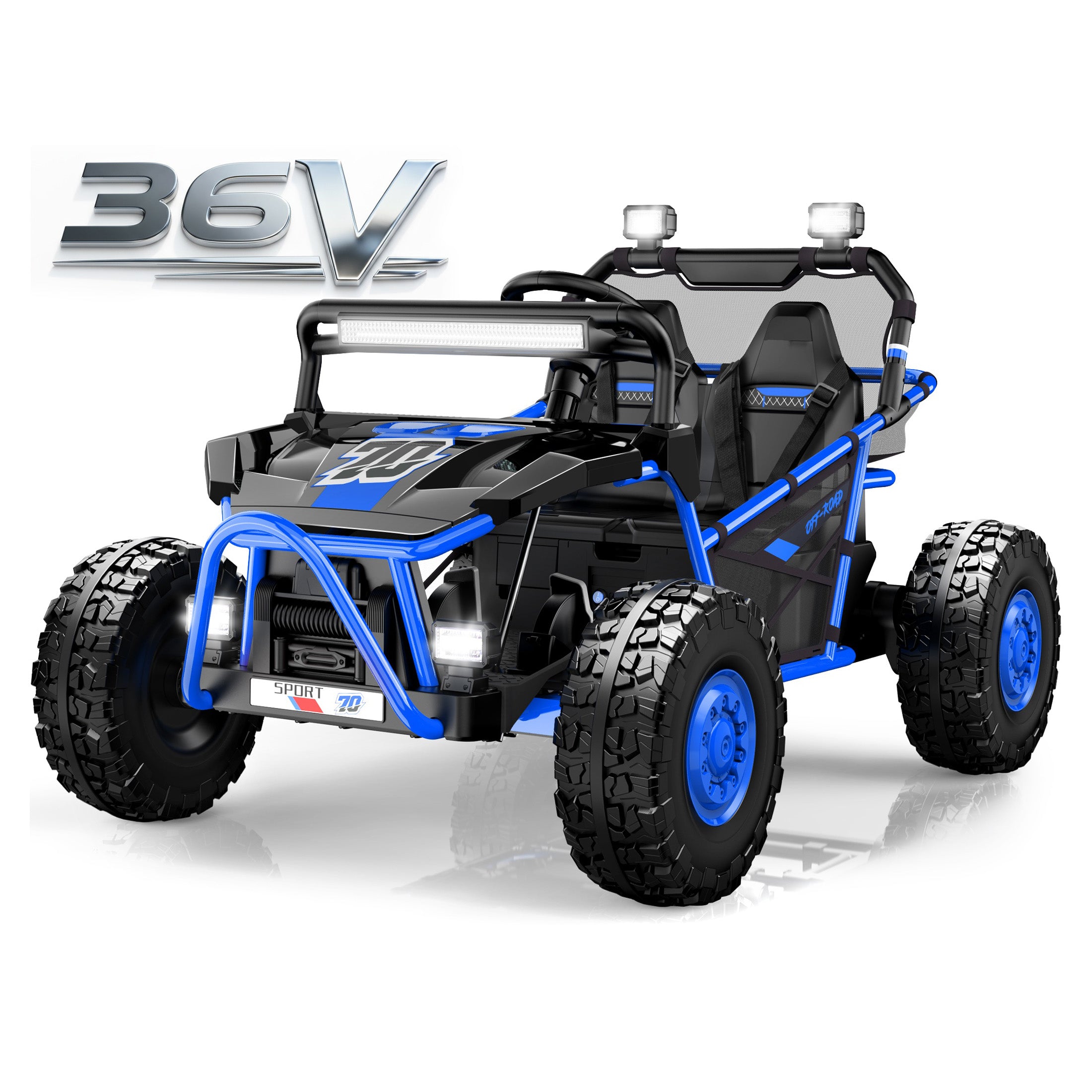 iYofe 36V UTV Blaze Electric Ride on UTV