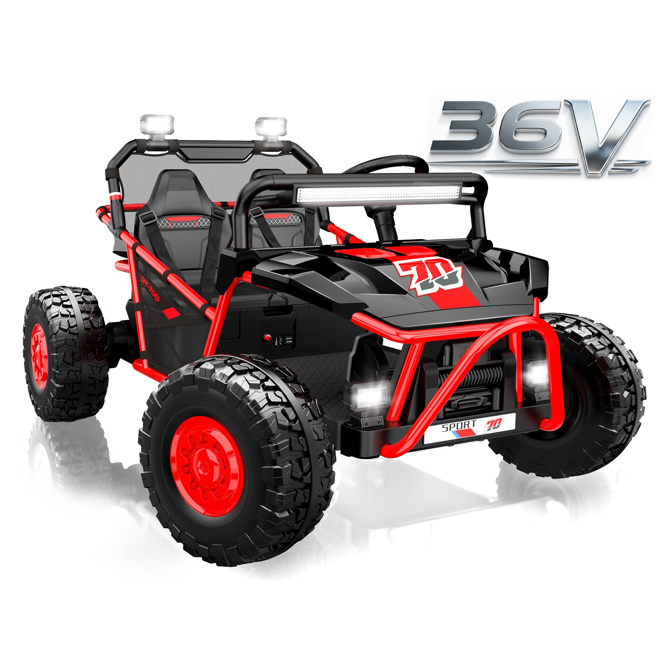 iYofe 36V UTV Blaze Electric Ride on UTV