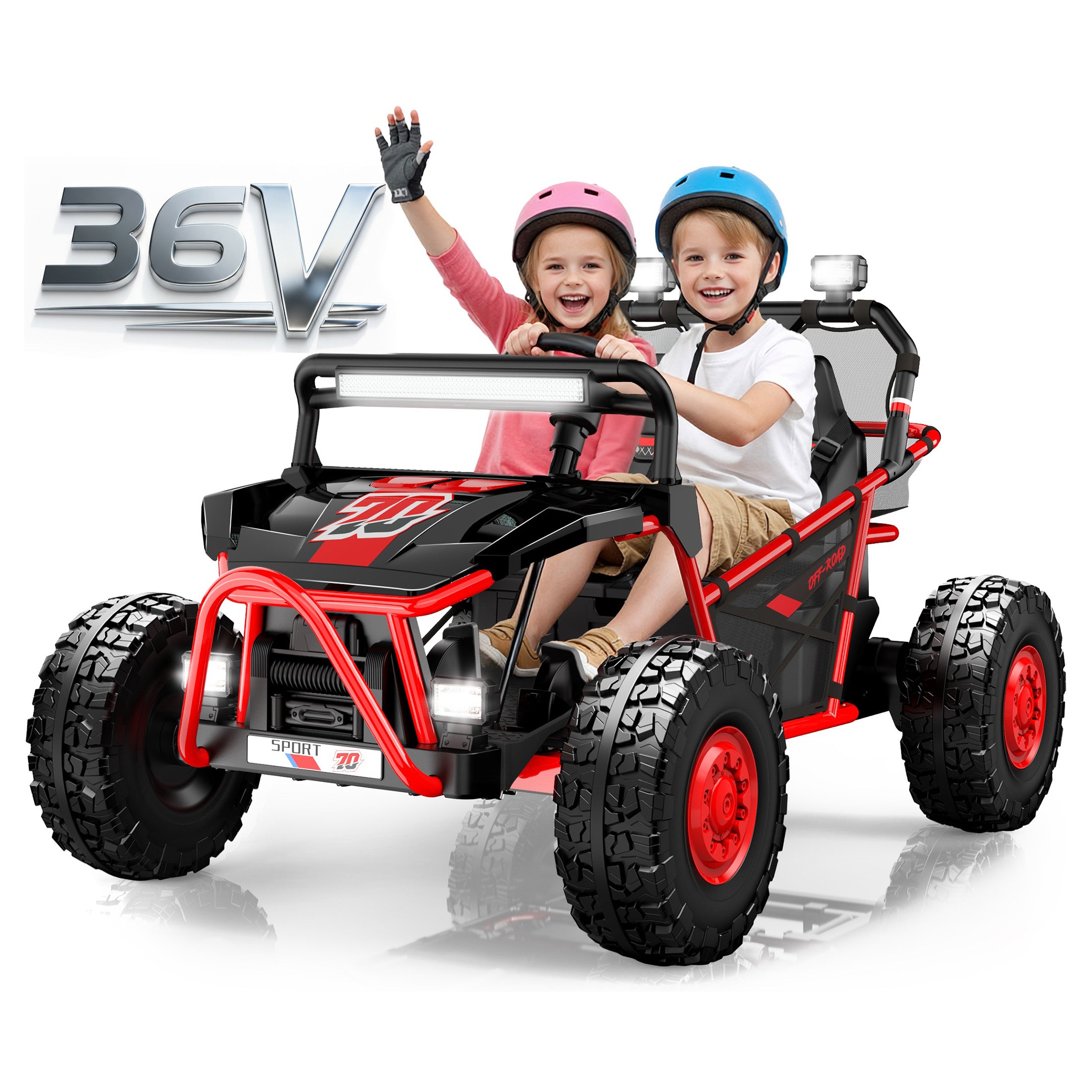iYofe 36V UTV Blaze Electric Ride on UTV