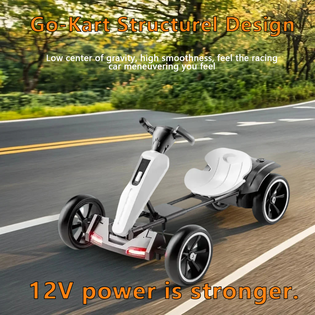 Kids Bumper Car Ride on, 12V Ride on Toy with Remote Control, Bumper Car for Kids Toddlers 1-5 Years Old