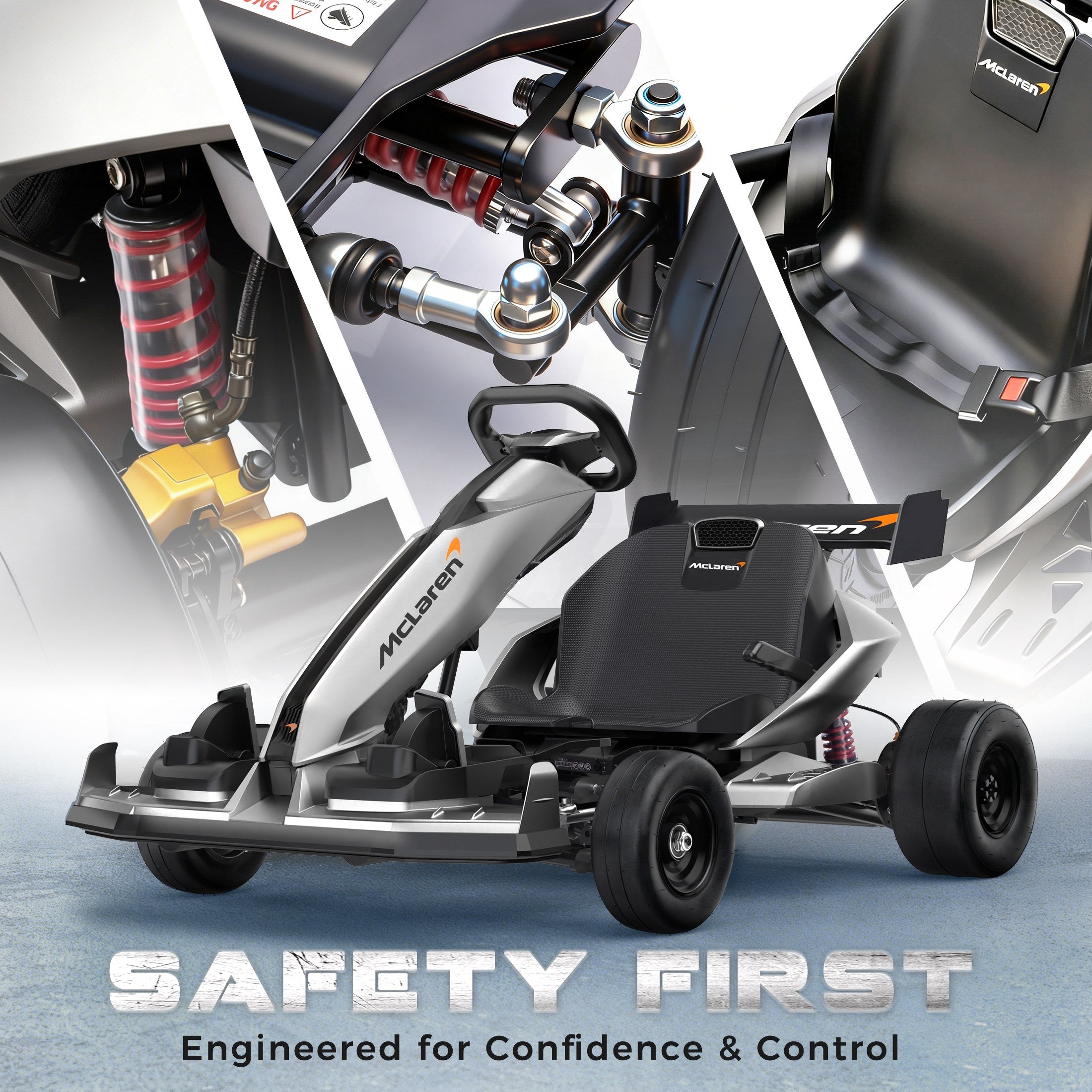 iYofe McLaren Flash Electric Drift Go-Kart