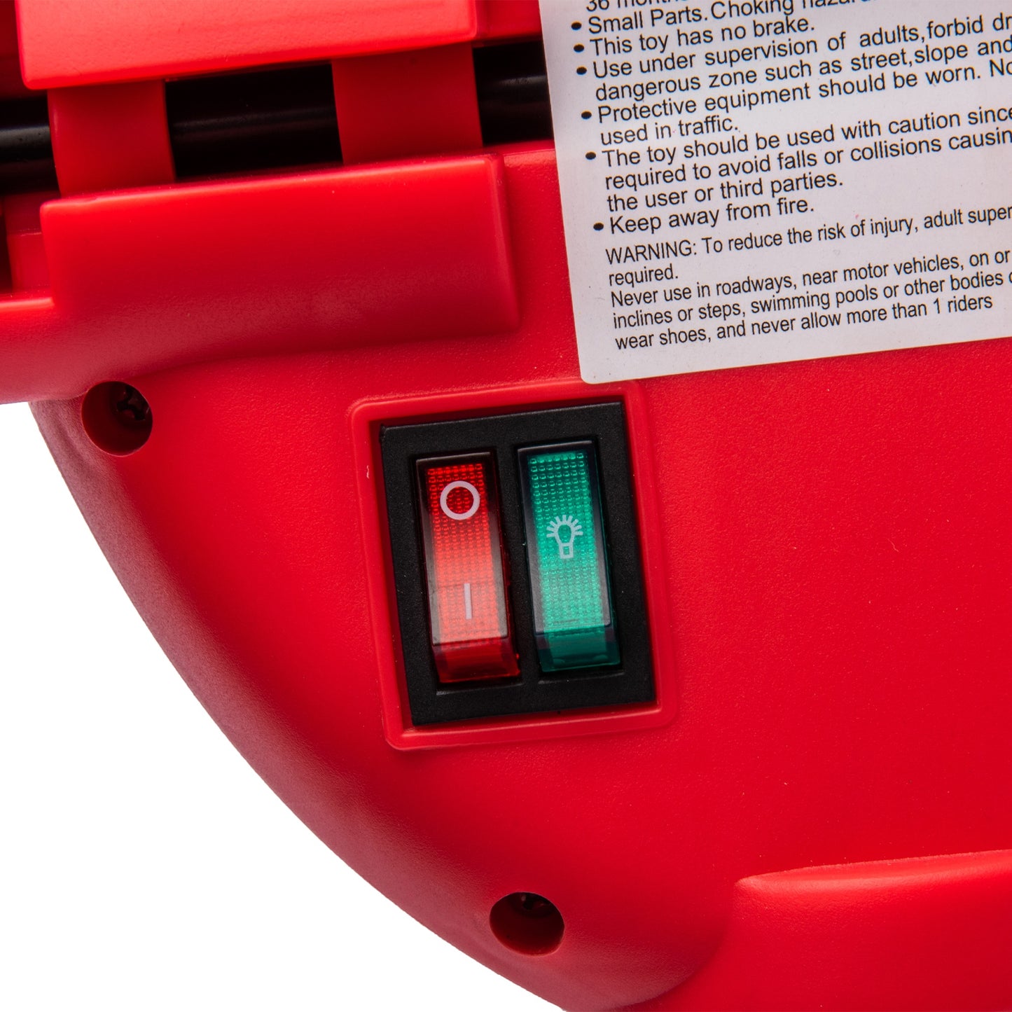 iYofe 3 Wheel Scooter for Kids, 6V Kids Electric Scooter for Boys Girls 3-6 Years Old, Kids Scooter for Toddlers with Music, Steam Sprayer, Colorful Front/Deck Light, Red