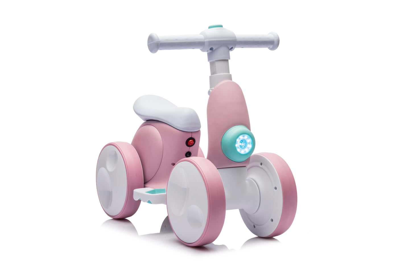 iYofe 6V Ride On Toys, Electric Cars for Toddlers 2-3 with Remote Control, Bubble Function, LED Headlights, Music, Pedal, Horn for Boys & Girls Christmas Birthday Gift Blue