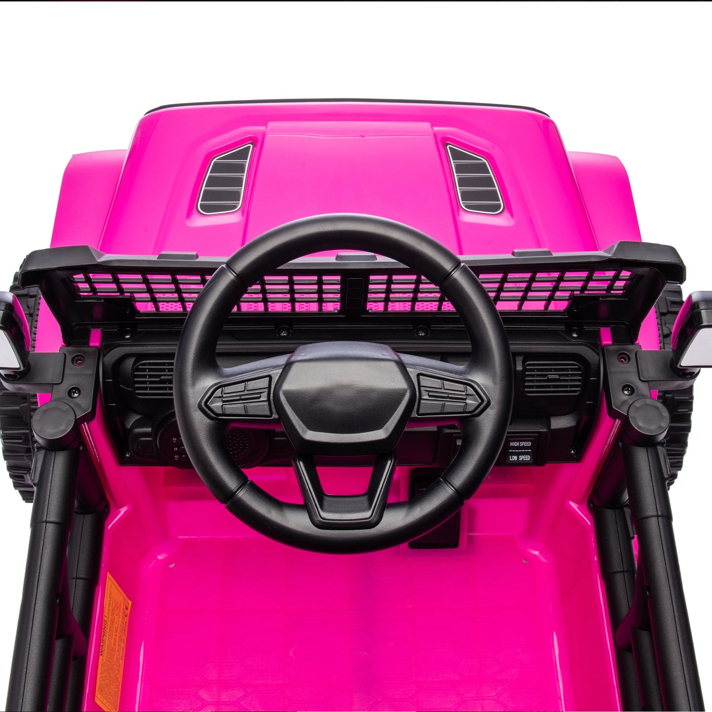 24V Ride on Cars with Remote Control, Powered Ride on Toys with Bluetooth, Music, LED Light, MP3 Player, 4 Wheel Suspension, Kids Cars Electric Vehicles for Boys Girls Ages 2-5 Birthday Gifts, Pink