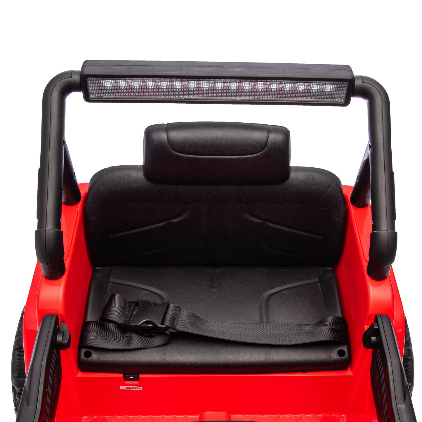 iYofe 12V Ride on Cars with Remote Control, Powered Kids Ride on Toys Truck for Boys Girls Ages 2-5, Toddler Cars Kids Electric Vehicles with Bluetooth Music, USB/MP3 Ports, 4 Wheel Suspension, Red