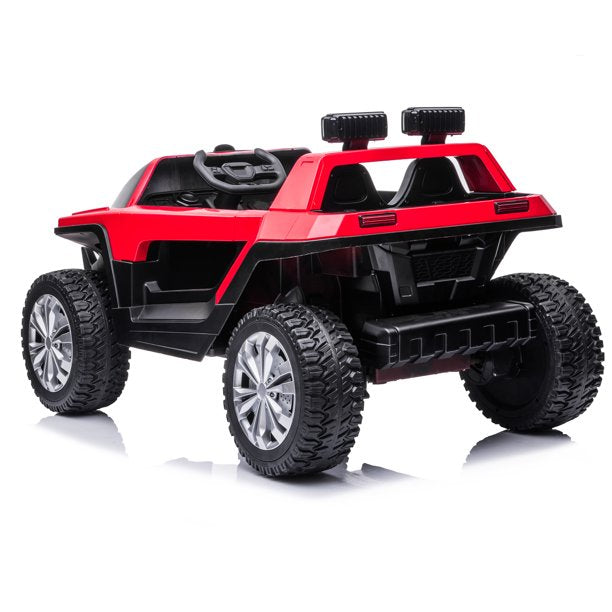 iYofe 24V 2 Seater Kids Ride on UTV 200W Car Powerful Electric Vehicle, Ride on Toys with Parental Remote LED, Music, Electric Car for Boys Girls, 2-8 Years Old Kids(Red)