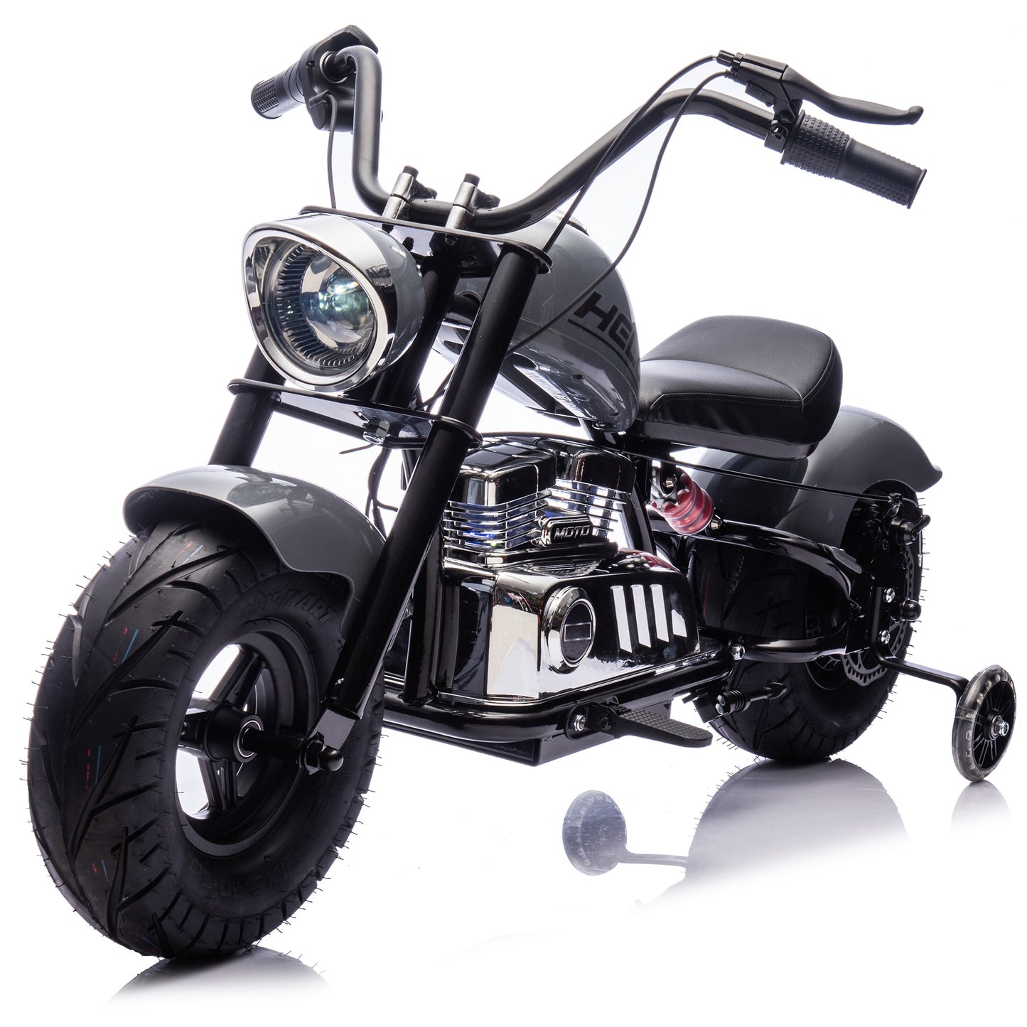 36V Electric Dirt Bike for Kids, 350W Powered Ride on Motorcycle Toy with Speed up to 15.5MPH, Kids Motorized Dirt Bike with PU Seat, Off-Road Motocross for Kids Boys Girls Ages 8-14, Bluetooth, Light