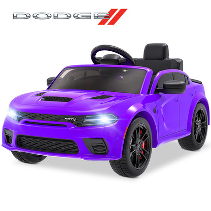iYofe 12V Dodge Charger Storm SRT Electric Ride-On Car
