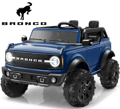 iYofe Ford Bronco Base 24V 2 Seater Ride On Car for Big Kids, Powered Ride On Toy with Parent Remote Control, Bluetooth Music, 4-Wheel Suspension, 3 Speeds, 24V Ride On for Kids Ages 3-8
