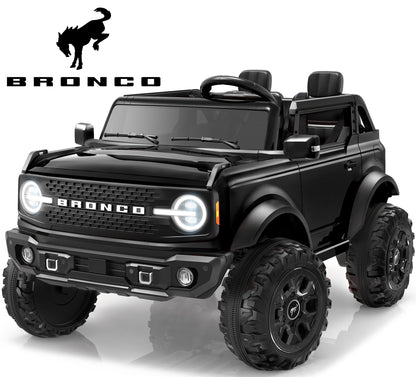 iYofe Ford Bronco Base 24V 2 Seater Ride On Car for Big Kids, Powered Ride On Toy with Parent Remote Control, Bluetooth Music, 4-Wheel Suspension, 3 Speeds, 24V Ride On for Kids Ages 3-8