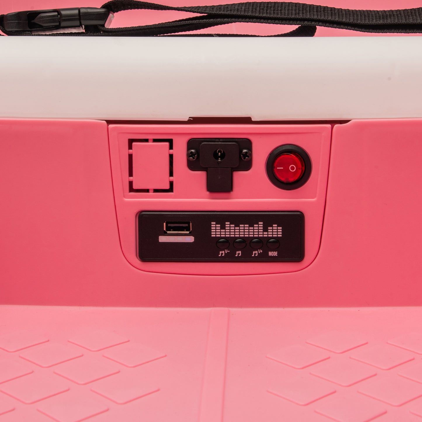 Kids Bumper Car, 12V Ride on Toy with Remote Control, Electric Bumper Car Ride on for Girls Boys Ages 2-5, 360 Degree Spin, Bluetooth, Colorful Light, Seat Belt