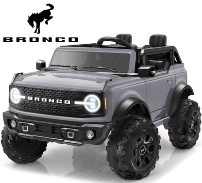iYofe Ford Bronco Base 24V 2 Seater Ride On Car for Big Kids, Powered Ride On Toy with Parent Remote Control, Bluetooth Music, 4-Wheel Suspension, 3 Speeds, 24V Ride On for Kids Ages 3-8