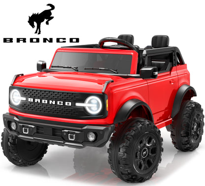 iYofe Ford Bronco Base 24V 2 Seater Ride On Car for Big Kids, Powered Ride On Toy with Parent Remote Control, Bluetooth Music, 4-Wheel Suspension, 3 Speeds, 24V Ride On for Kids Ages 3-8