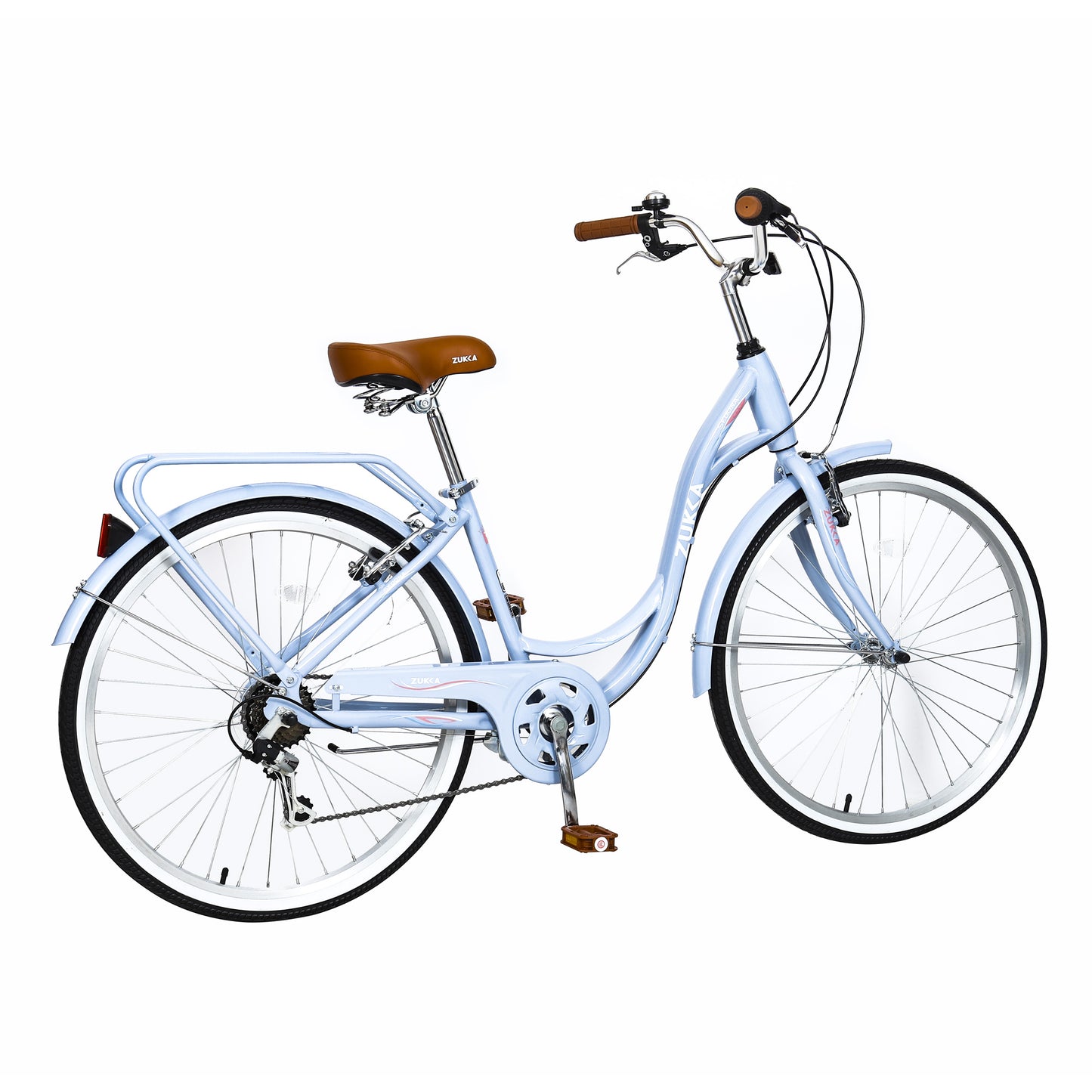 iYofe Womens Bike 26 inch Shimano 7 speed Beach Cruiser Bike for Ladies Commuter Bike City Bike, 85% Assembled