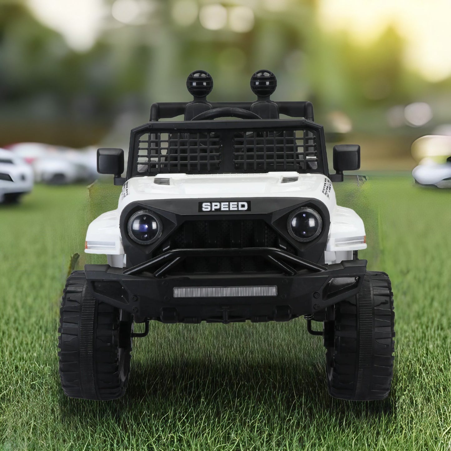 12V Ride on Truck for Boys and Girls 3-6 Years Old Ride on Car Toy with Remote Control Kids Electric Vehicle, Bluetooth, LED Headlight