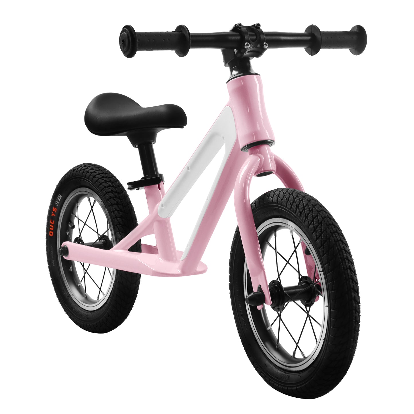 iYofe toddler balance bike for 1-5 Years Old Lightweight Sport Training Bicycle with 12" Rubber Foam Tires, Adjustable Seat, Magnesium Alloy Frame