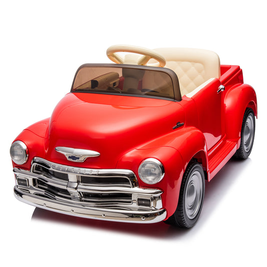 Licensed Chevrolet Ride on Car with Remote Control Kids Electric Vehicle for 3-6 Years Old Ride on Toy for Girls and Boys