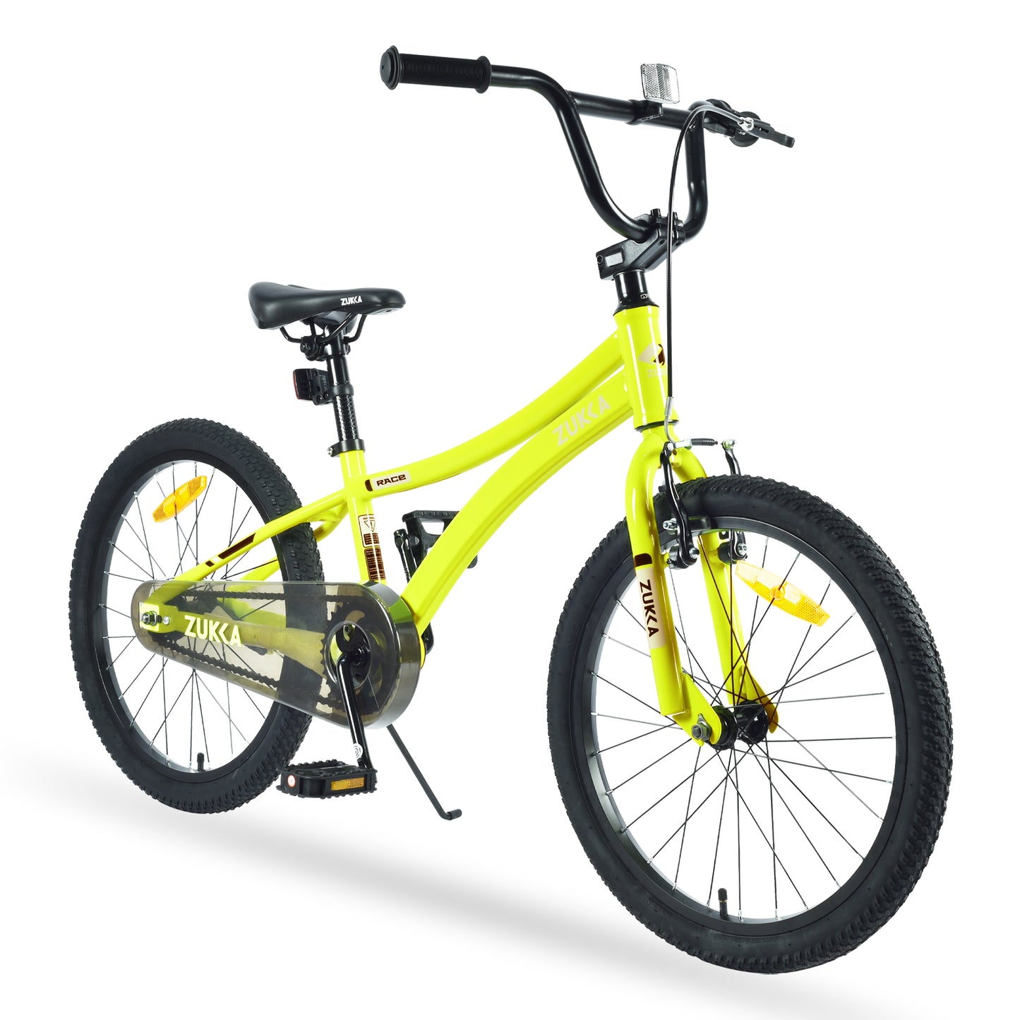 Kids Mountain Bike 20 inch for Boys and Girls Shimano 7 Speed Mountain Bicycle, Front Suspension, Dual Handbrakes, 86% Assembled