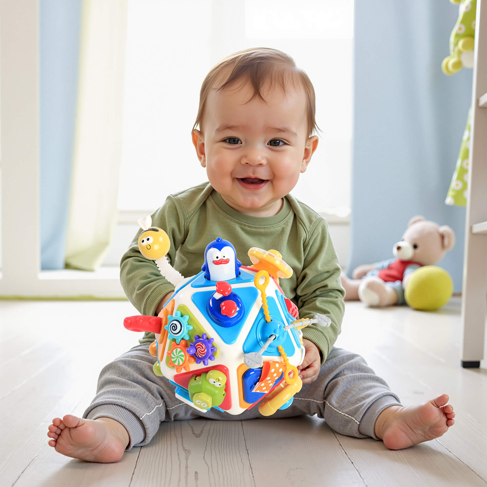 iYofe 20-in-1 Baby Activity & Learning Cube