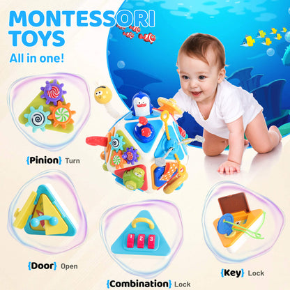 iYofe 20-in-1 Baby Activity & Learning Cube