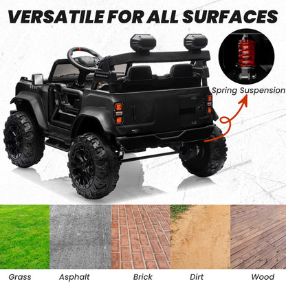 iYofe 24V Ford Bronco Raptor Thunder Electric Ride-On Car