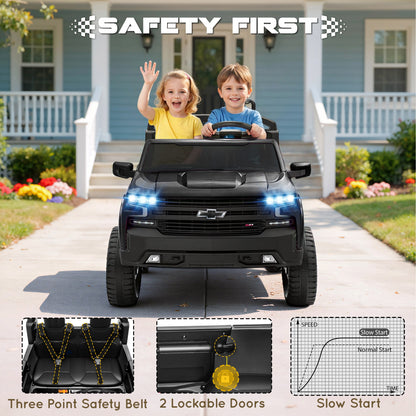 iYofe 24V Chevrolet Silverado Titan Electric Ride-On Car