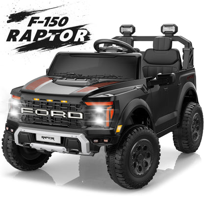 iYofe 24V Ford F-150 Raptor Titan Electric Ride-On Car
