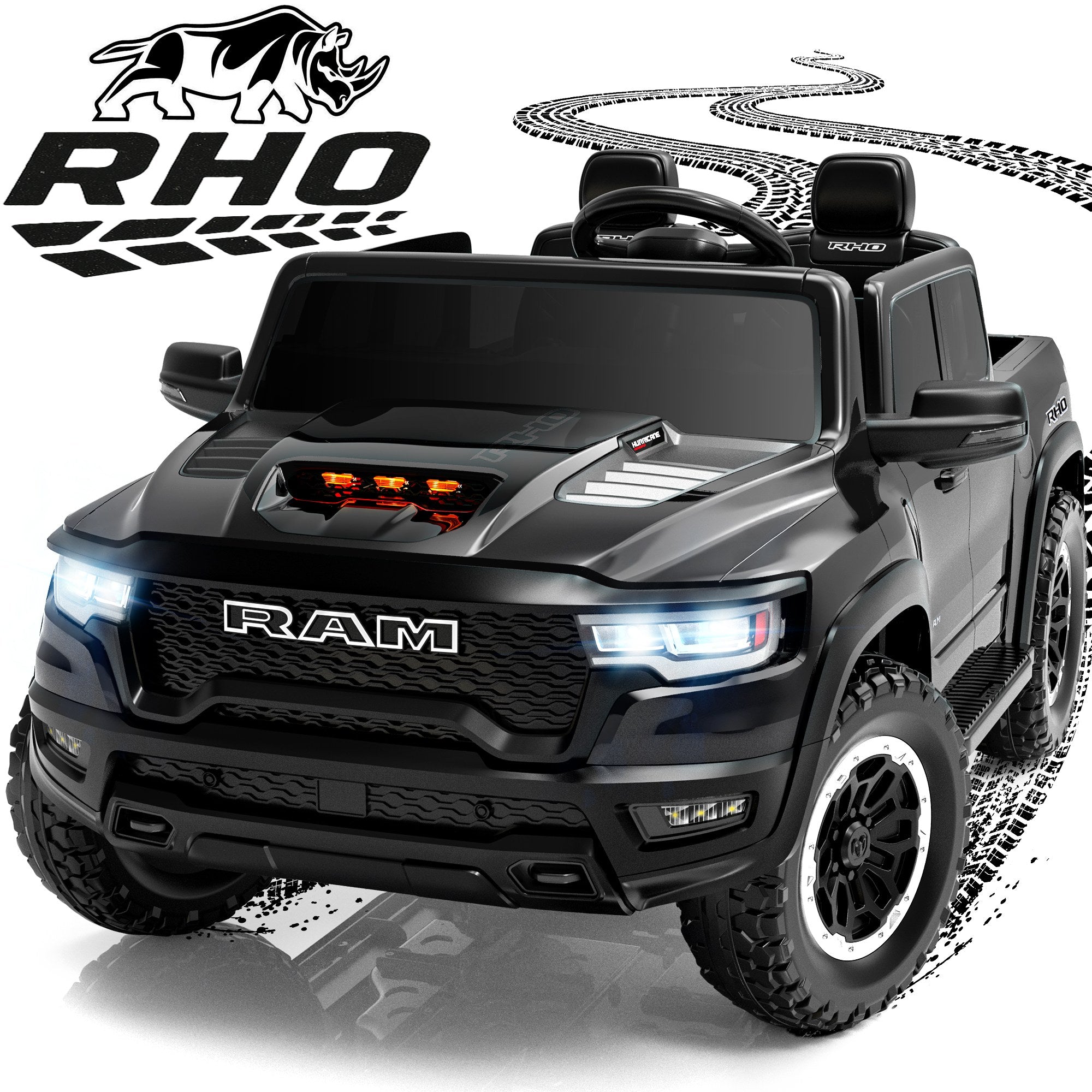 iYofe 24V RAM 1500 RHO Electric Ride-On Car