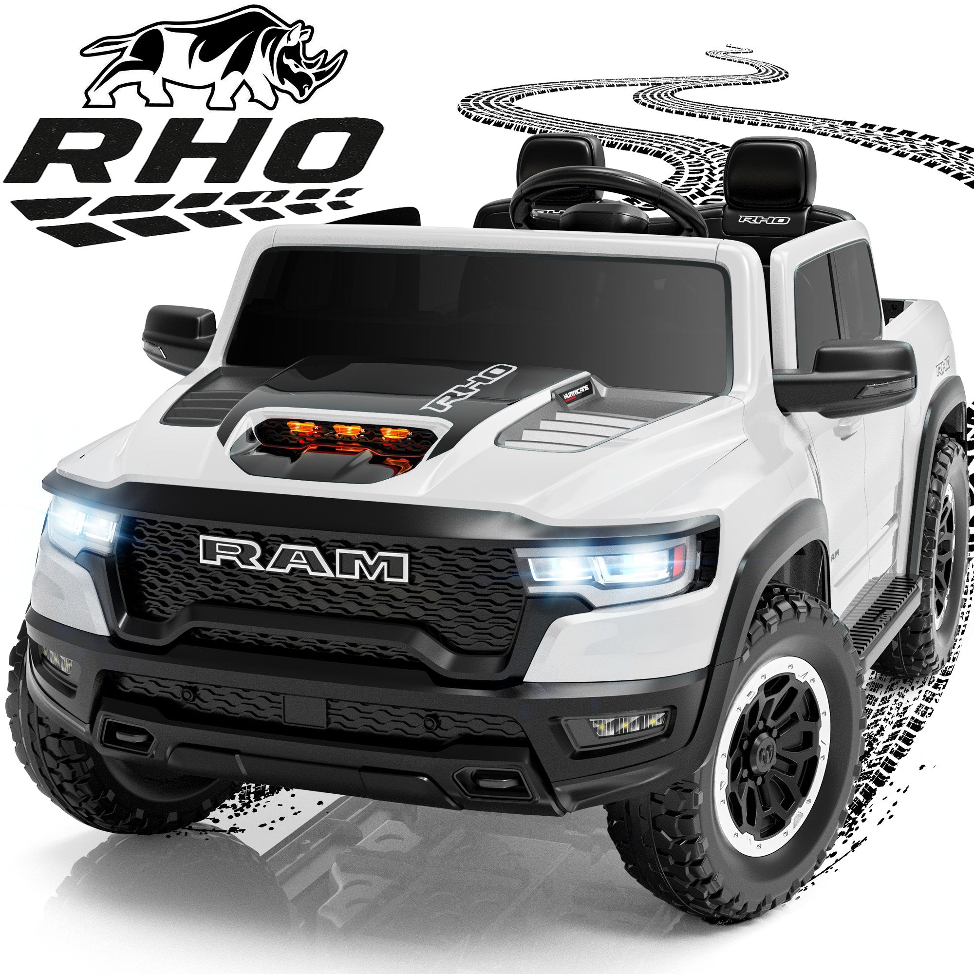 iYofe 24V RAM 1500 RHO Electric Ride-On Car