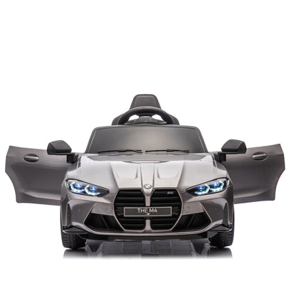 BMW 12V Electric Car for Kids, Battery Powered 4 Wheels Ride On Car with Remote Control, Ride On Toy for 3-4 Years Old Kids with USB, MP3. Bluetooth, LED Light