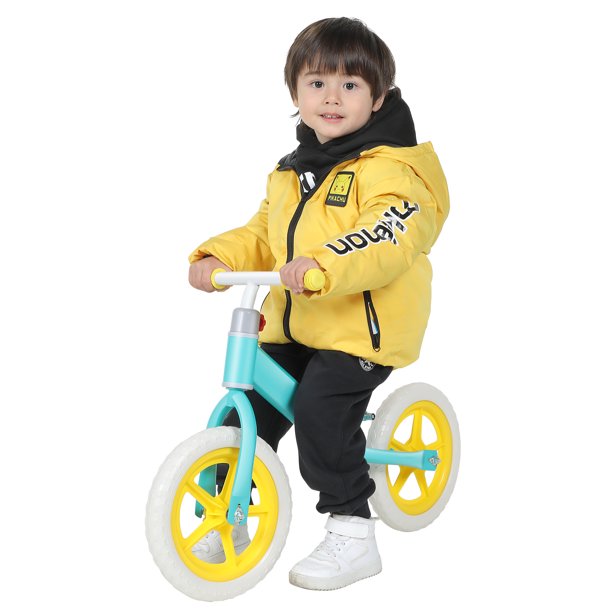 iYofe Kids Balance Bike, Ride on Balance Bike with Adjustable Height Seat, Carbon Steel Bady, PE Tires, Ride on Toy for 2-6 Years Old Boys Girls, Portable Toddler Balance Bike for Outdoor Indoor