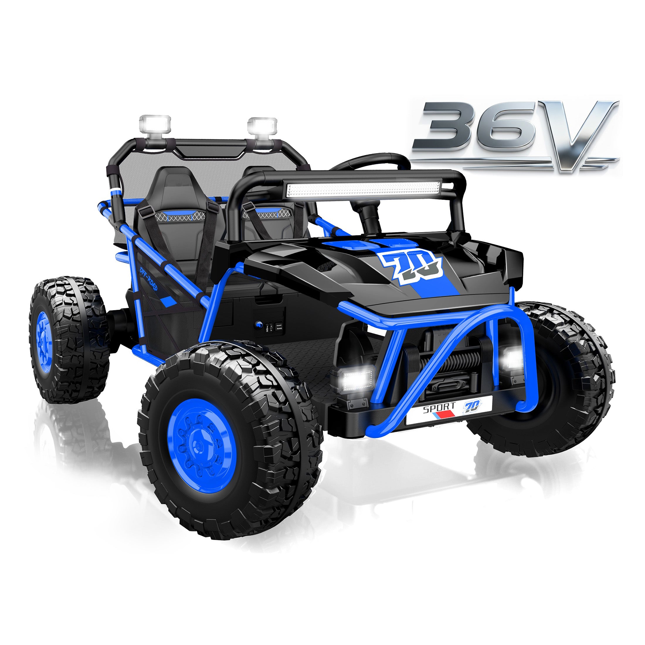 iYofe 36V UTV Blaze Electric Ride on UTV