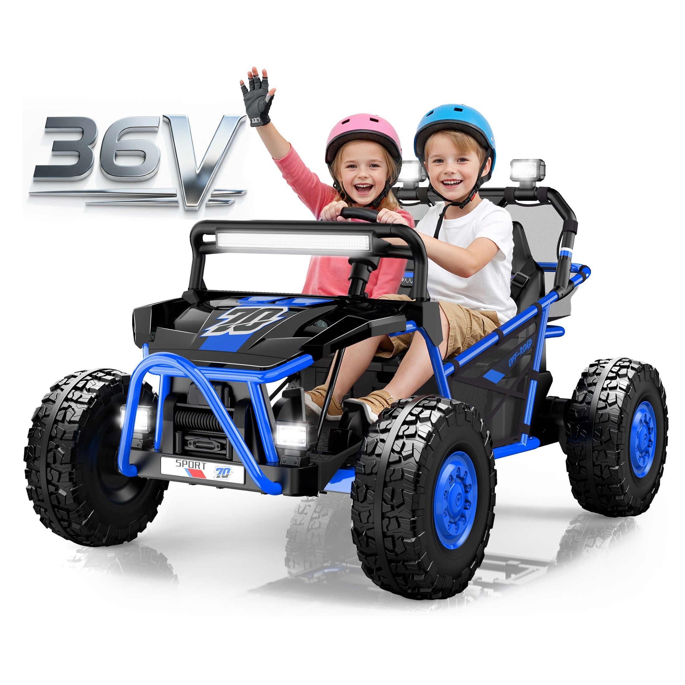iYofe 36V UTV Blaze Electric Ride on UTV