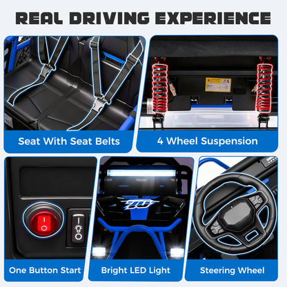 iYofe 36V UTV Blaze Electric Ride on UTV