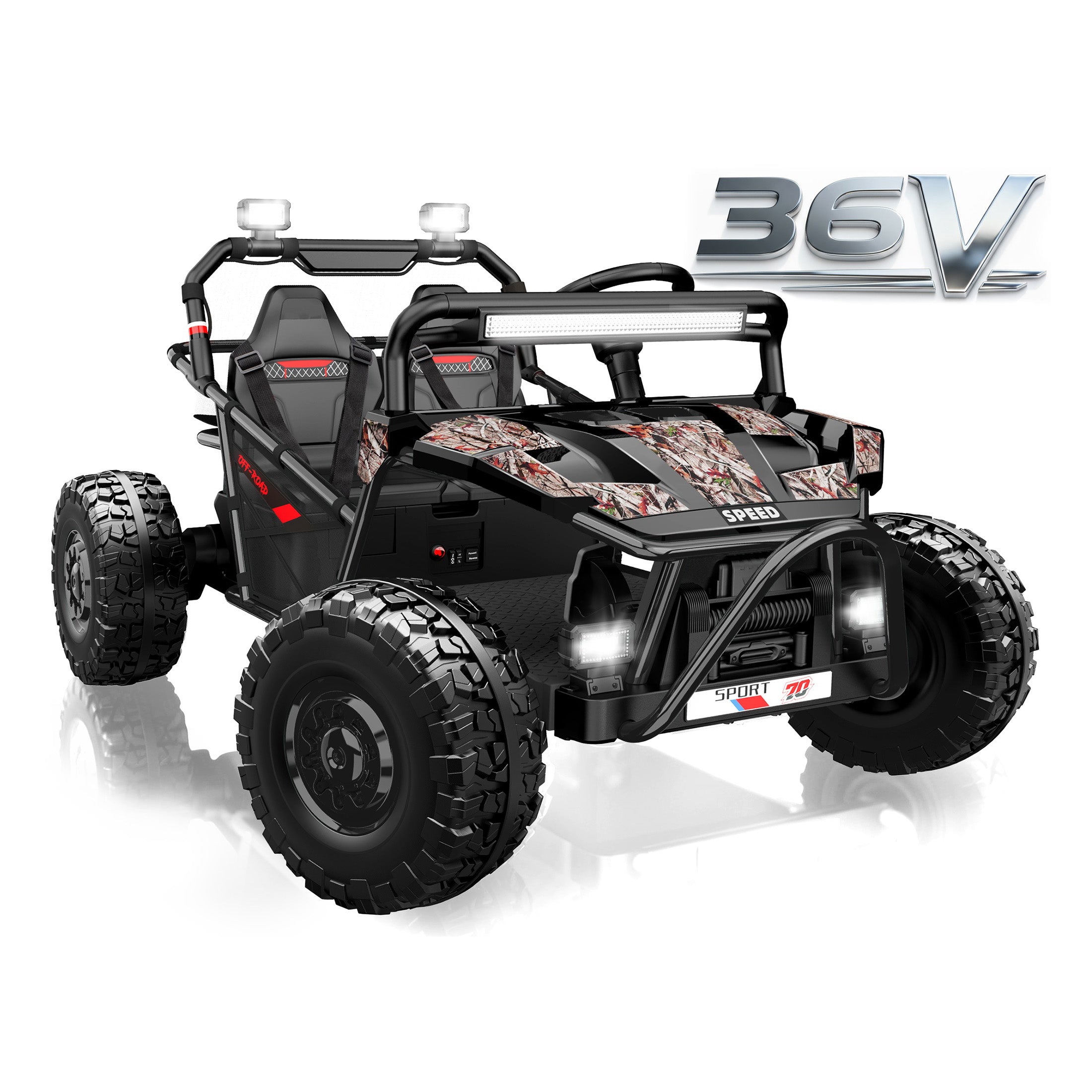 iYofe 36V UTV Blaze Electric Ride on UTV