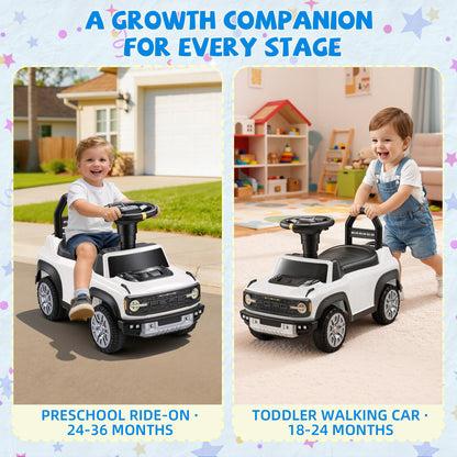 iYofe Ride On Car for Kids, Licensed Ford Bronco Raptor Kids Ride On with Horn, Music, Ride On Toys for Toddlers 18-36 Months