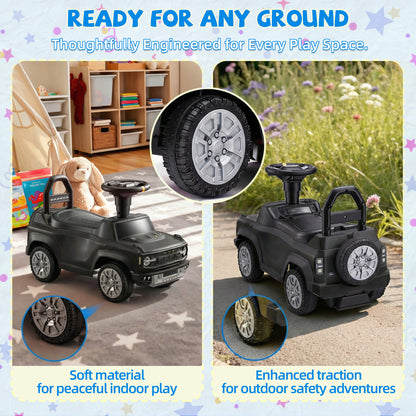 iYofe Ride On Car for Kids, Licensed Ford Bronco Raptor Kids Ride On with Horn, Music, Ride On Toys for Toddlers 18-36 Months