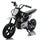 24V Electric Dirt Bike for Kids, 200W, Ride on Motorcycle with Key Switch, Throttle, Brakes, Bluetooth, Music, Horn, Off Road Motocross Speed Up to 9.38 MPH, Powered Electric Toy for Boys Girls 5-15