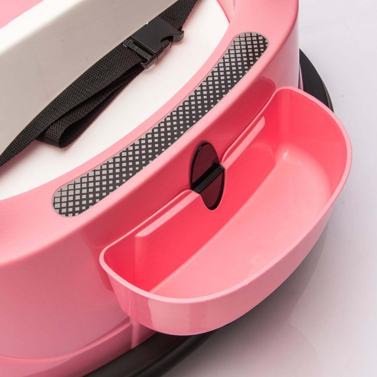 Kids Bumper Car, 12V Ride on Toy with Remote Control, Electric Bumper Car Ride on for Girls Boys Ages 2-5, 360 Degree Spin, Bluetooth, Colorful Light, Seat Belt