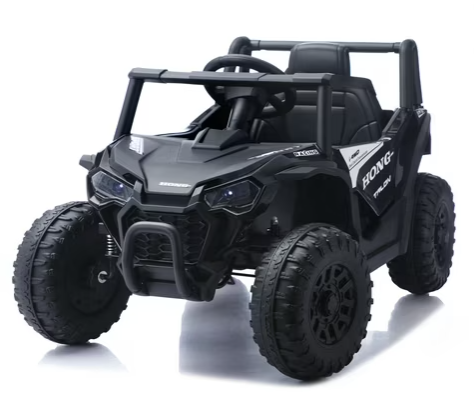 6V Kids Ride on Car with Remote Control, Electric UTV Toy Car for Boys & Girls Ages 3-6, Battery Powered Ride On Truck with LED Lights, Music, 3-Point Seat Belt, Gift for Birthday & Christmas