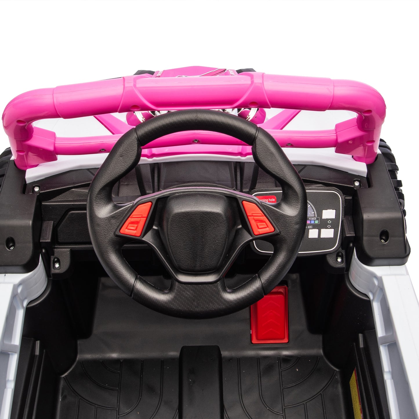 iYofe 12V Powered Ride on Car UTV, Kids Ride on Toys for Toddlers Ages 3-5, Ride on Vehicles with Remote Control, Bluetooth, Music, 4 Wheels Suspension, Electric Cars for Kids Boys Girls, Pink