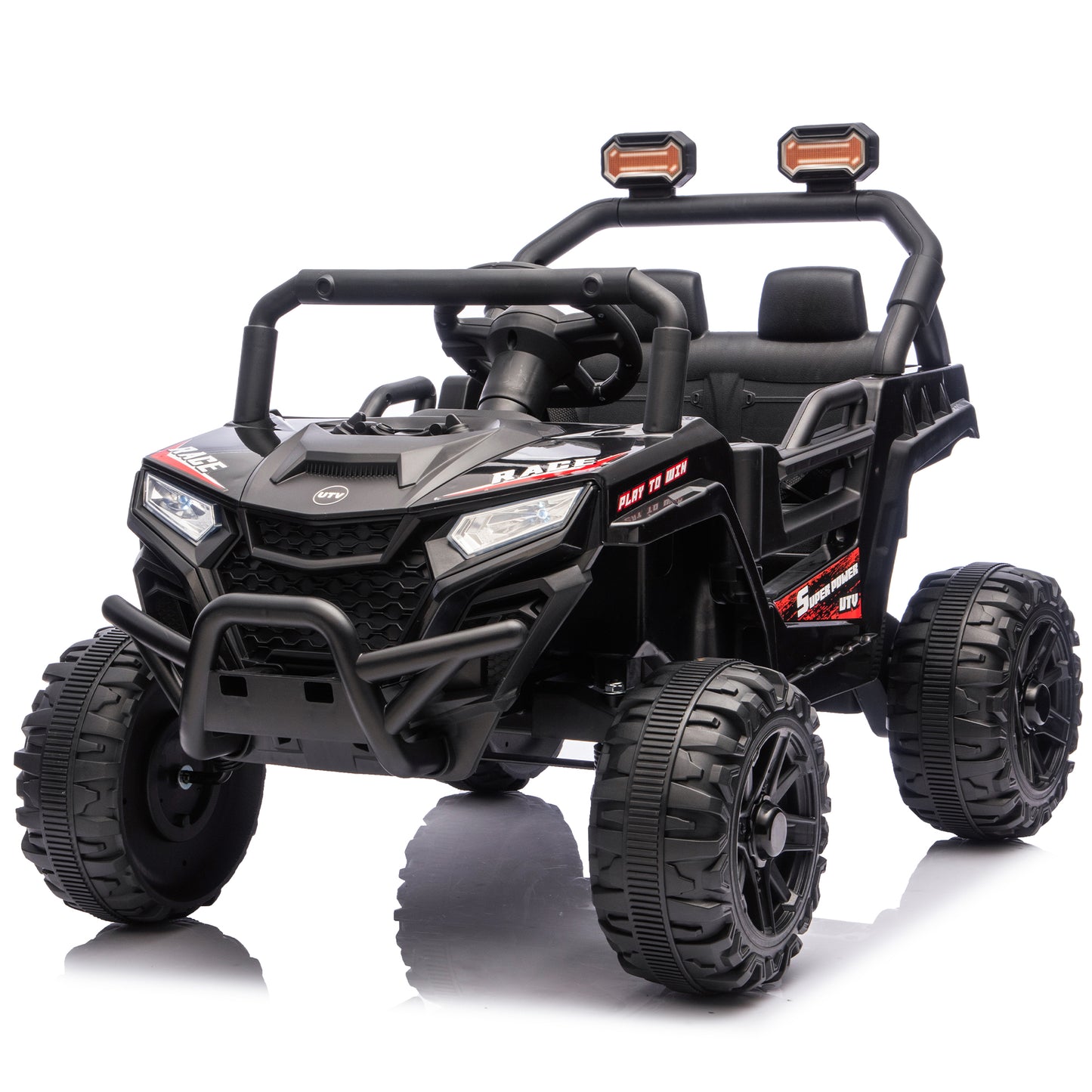 12V Kids Ride on UTV Car with Remote Control, Electric Ride on Toy with Bluetooth, Electric Car with Suspension for Boys & Girls, 2 Hours Long Battery Life, Gift for Birthday & Christmas