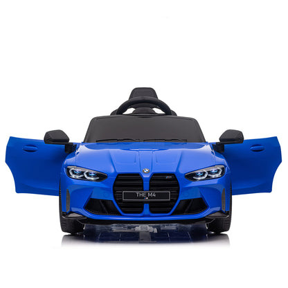 BMW 12V Electric Car for Kids, Battery Powered 4 Wheels Ride On Car with Remote Control, Ride On Toy for 3-4 Years Old Kids with USB, MP3. Bluetooth, LED Light