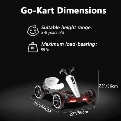 Kids Bumper Car Ride on, 12V Ride on Toy with Remote Control, Bumper Car for Kids Toddlers 1-5 Years Old