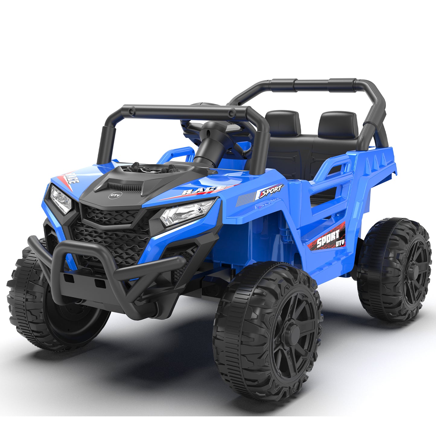 12V Kids Ride on UTV Car with Remote Control, Electric Ride on Toy with Bluetooth, Electric Car with Suspension for Boys & Girls, 2 Hours Long Battery Life, Gift for Birthday & Christmas