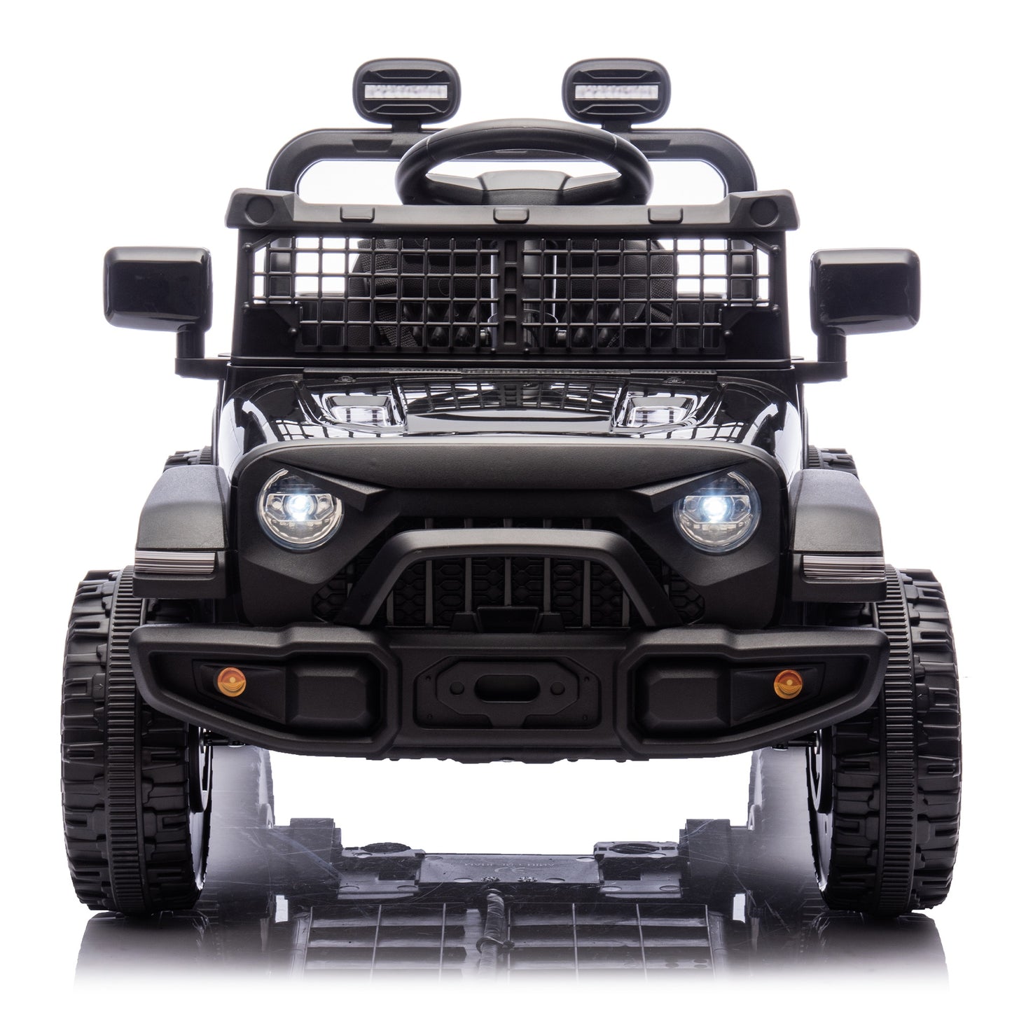 24V Ride on Cars with Remote Control, Powered Ride on Toys with Bluetooth, Music, LED Light, MP3 Player, 4 Wheel Suspension, Kids Cars Electric Vehicles for Boys Girls Ages 2-5 Birthday Gifts, Black
