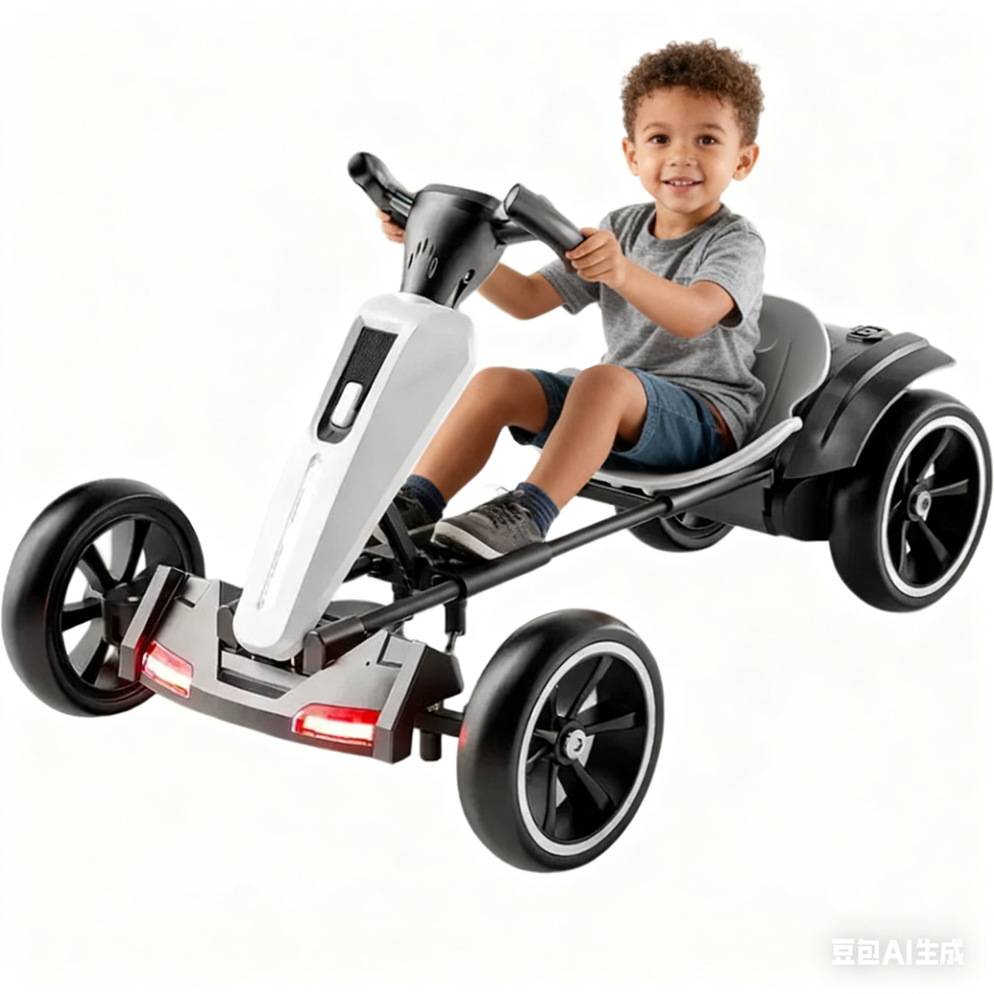 Kids Bumper Car Ride on, 12V Ride on Toy with Remote Control, Bumper Car for Kids Toddlers 1-5 Years Old